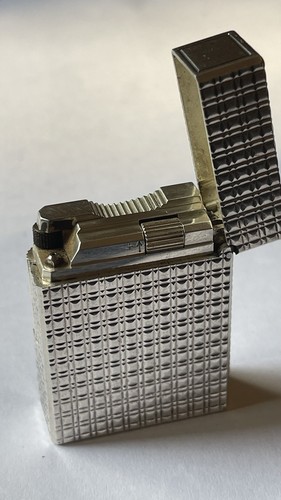 Briquet dupont plaqué argent - plaqué,