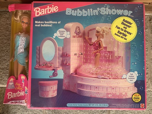 Barbie shower bath spa bubblin - shower,