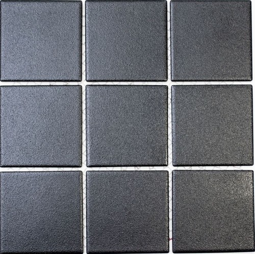 Mosaïque céramique noir - céramique, mat