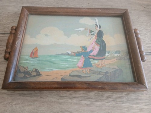 Plateau vintage 27 cm - vintage, 40