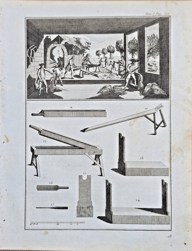 Gravure 1798 agriculture - agriculture,