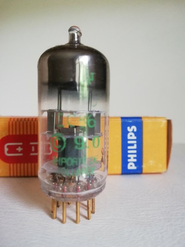 Ec86 philips label - 1x  ,