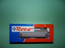 ROCO wagon bâché court gris