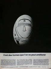 PUBLICITÉ PRESSE 1965 VOLKSWAGEN COCCINELLE DES FORMES QUE L'ON PEUT AMÉLIORER