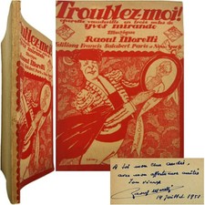 Partition complète opérette chant Troublez-moi 1925 Yves Mirande Raoul Moretti