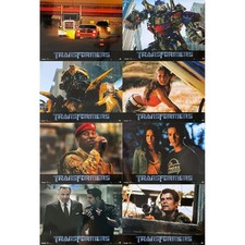 TRANSFORMERS Lobby Cards x8 with original envelope. - 10x12 in. - 2007 - Michael