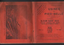 ISSOUDUN / FUMAY (36 / 08) USINE DU PIED-SELLE POELE POTERIE / Catalogue en 1935