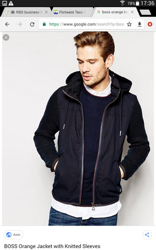Veste orange hugo - orange,