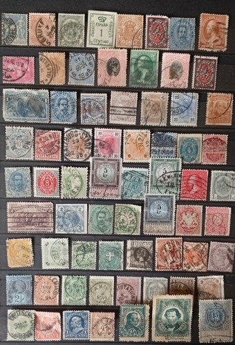 Timbre ancien différent - , avant