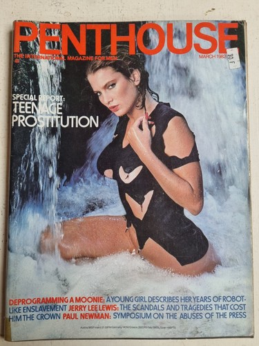 Penthouse magazine march - magazine, 1982