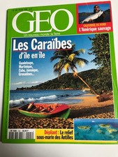 MAGAZINE GEO - LES CARAÏBES -
