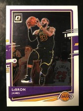 Lebron James 2020-21 NBA Panini Donruss Optic #13