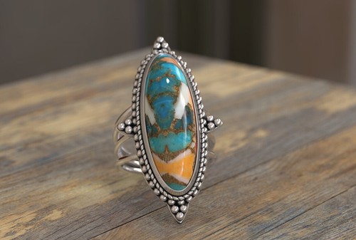 Bague artisanale argent 925 - en,