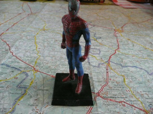Spiderman figurine plomb - spiderman,