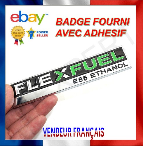 Badge logo flexfuel e85 - badge,