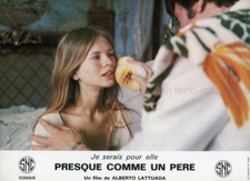 SEXY TERESA ANN SAVOY LE FARO DA PADRE 1974 VINTAGE LOBBY CARD #2