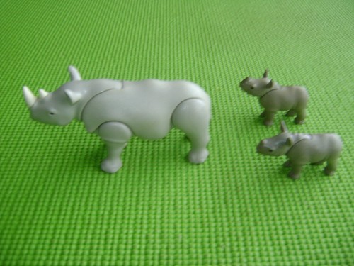 Playmobil lot rhinoceros - de, 3