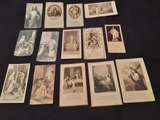 Lot de 43 images religieuses de communion