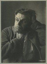 Acteur de cinéma muet à identifier, dans un film de la Gaumont. Circa 1910.