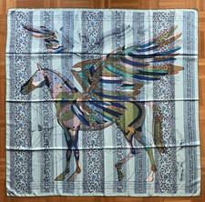 Carré Hermès 140 cm Le Pégase d'Hermès au Bloc avec boîte. État neuf.