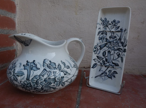 Broc toilette ancien - de, +