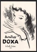 Publicité 1951 montre doxa - publicité,