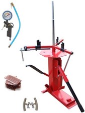 Démonte Pneu jusqu'à 21" manuel Auto Moto + 60 Mèches + Manomètre +2 protections