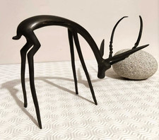 Antilope en bronze vintage –