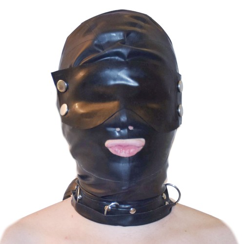 Masque latex avec bâillons - masque,