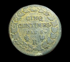 5 Centimes Dupré L'an 5 R