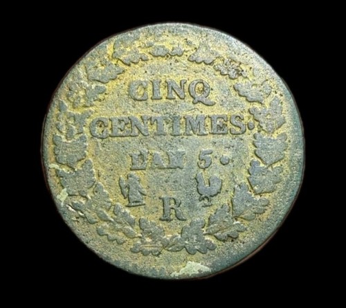 Centimes dupré 5 r - l'an,