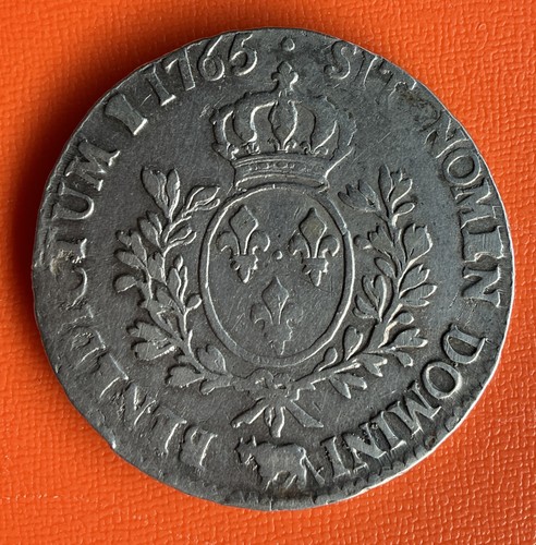 Ecu bandeau louis 1765 - ecu, xv