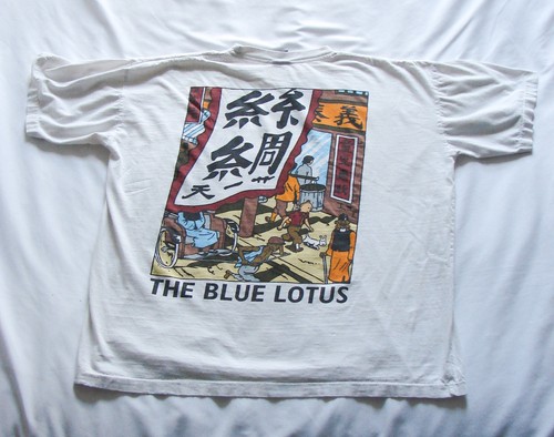Vintage tintin the blue lotus - vintage,