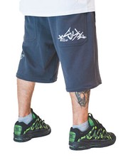 Bermuda in felpa BLUESKIN baggy THEBLUESKIN skate rap hip hop bfe04