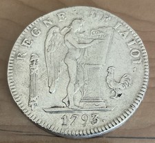 LOUIS XVI - Ecu de 6 six livres Convention 1793 D Lyon