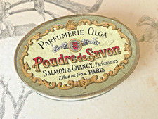 Ancienne boîte poudre de - ancienne,