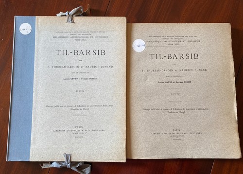Til barsib thureau dangin - -, thureau-dangin