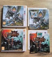Lot 2 jeux -Monster Hunter 3 Ultimate, Generations - Nintendo 3DS - Capcom - FRA