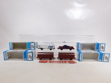 Märklin H0 AC 4x Wagon de Marchandises SNCF 4406 4427 Stef 4435 Citroen Mint+