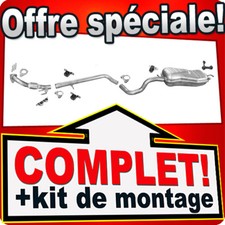 Ligne pot d'échappement pour SEAT LEON (1M1) 1.9 TDi +Tuyau Silencieux