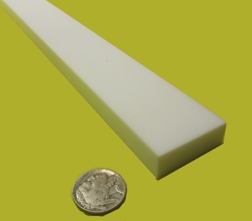 Teflon ptfe virgin bar - virgin, 1/2"