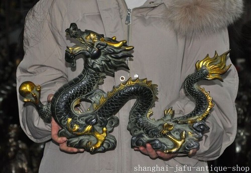 Old chinese bronze gilt - old,