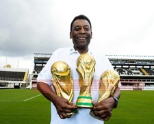 Photo Bresil Pelé Santos