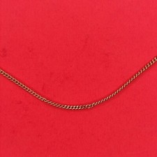 Chaine fine maille gourmette