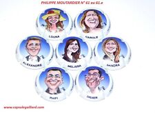 Série de 8  Capsules de champagne - PHILIPE MOUTARDIER  N°61 au 61.e