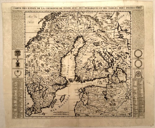 Carte ancienne couronne - ancienne,