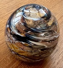 Sulfure , presse papier boule Michele Luzoro