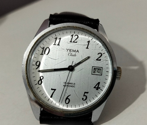 Montre mecanique yema club - mecanique,
