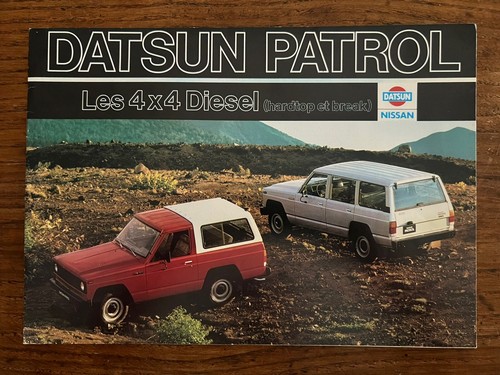 Brochure datsun nissan patrol - brochure,