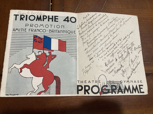 Programme triomphe - programme, 40